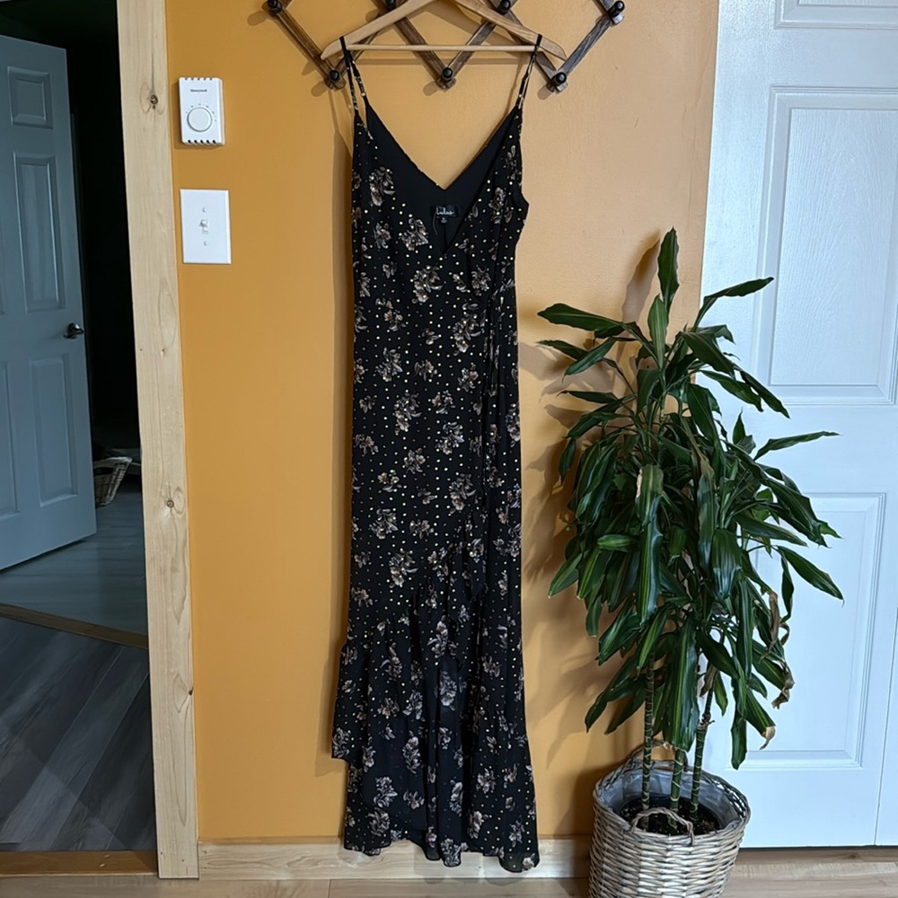 ✨NWOT✨ Lulus Floral Wrap Maxi Dress, Size XL